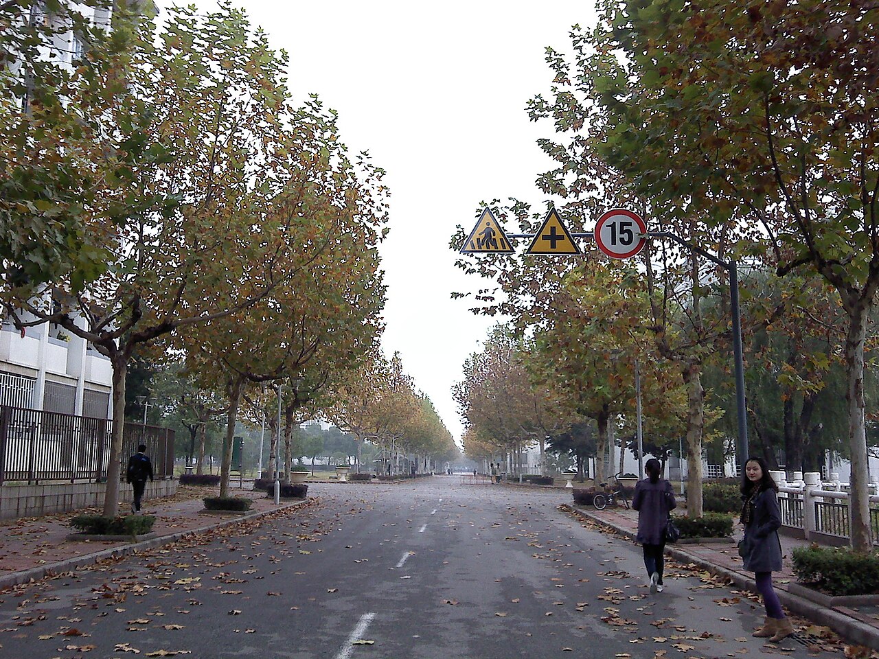 Campus de Nanjing Normal University en Chine