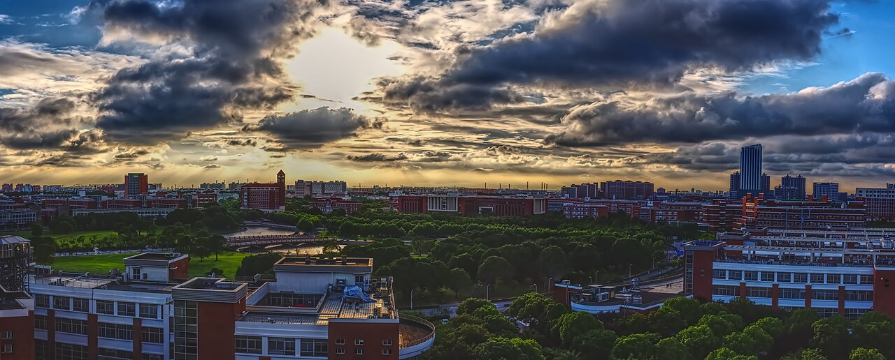 Campus de Shanghai University en Chine