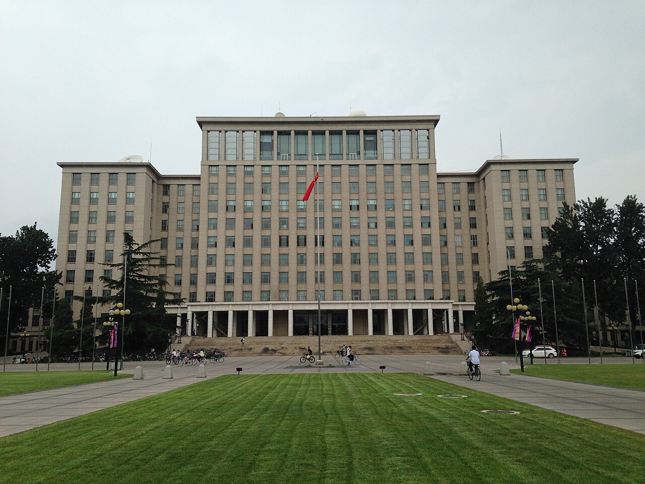 Campus de Université Tsinghua en Chine